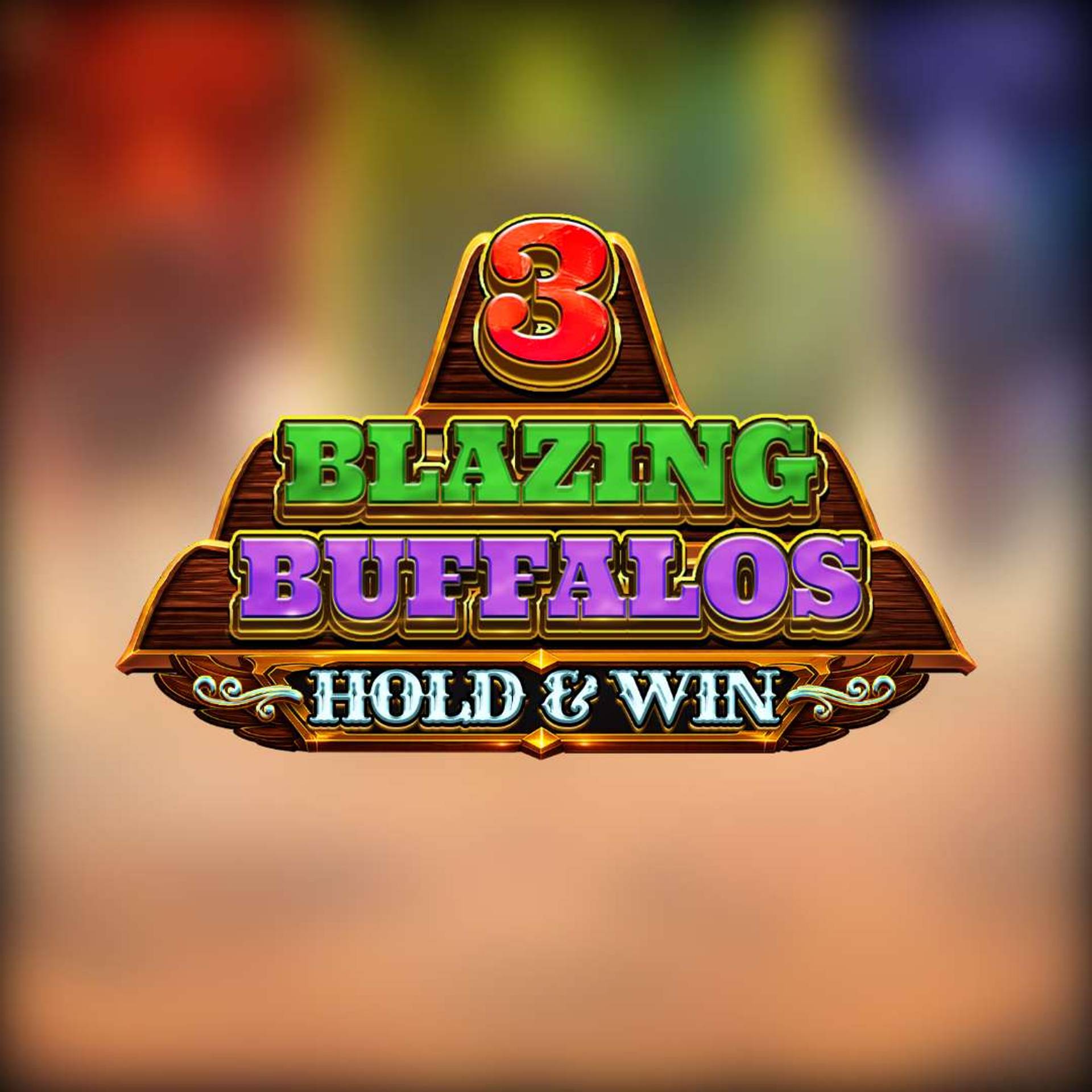 3 Blazing Buffalos: Hold & Win