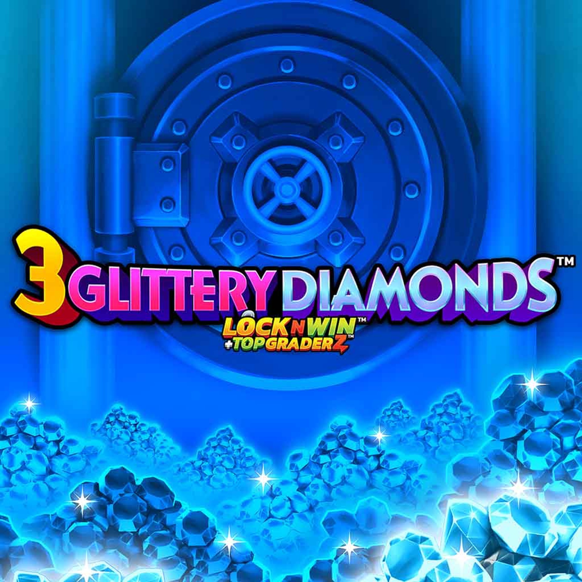 3 Glittery Diamonds