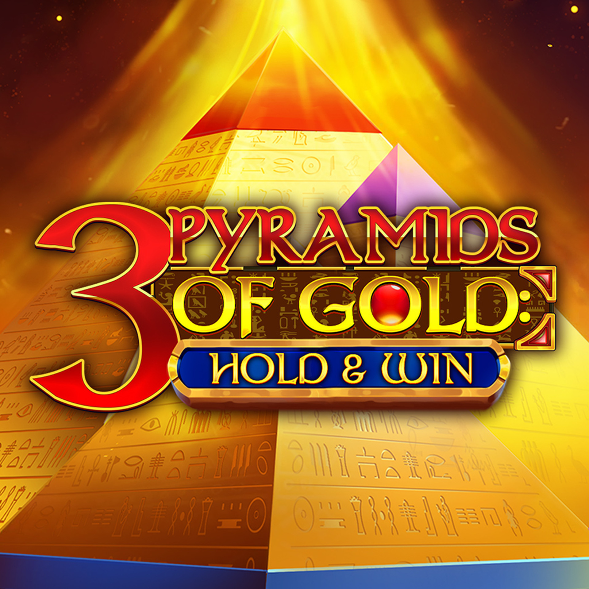 3 Pyramids of Gold: Hold & Win