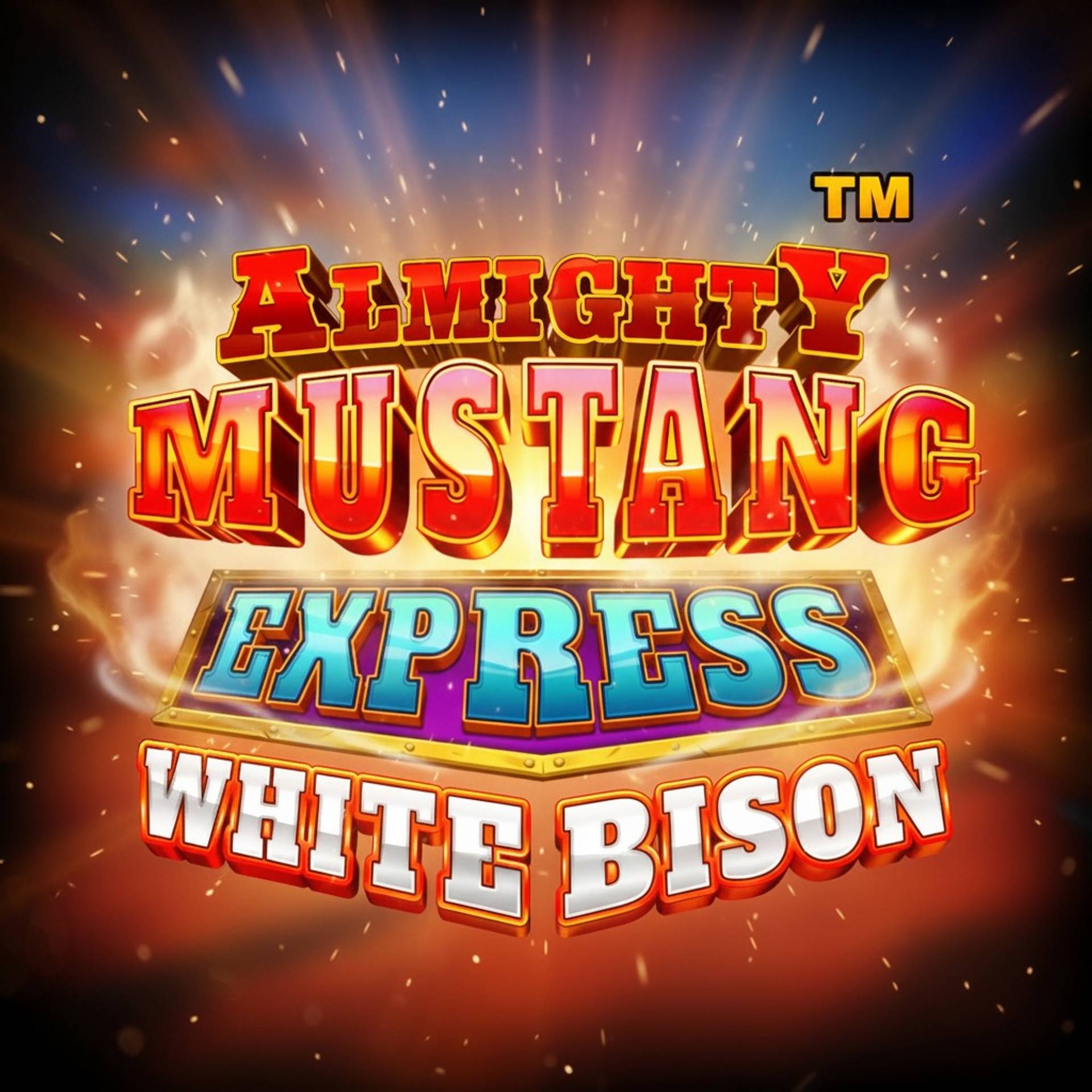 Almighty Mustang Express White Bison