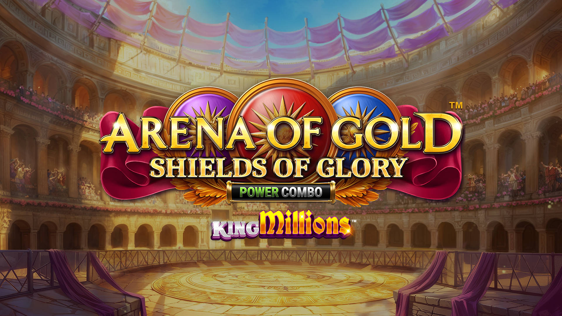 Arena of Gold: Shields of Glory POWER COMBO King Millions