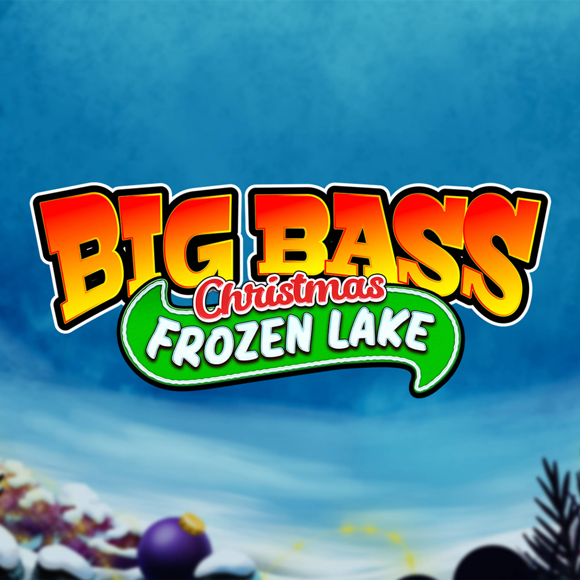 Big Bass Christmas - Frozen Lake