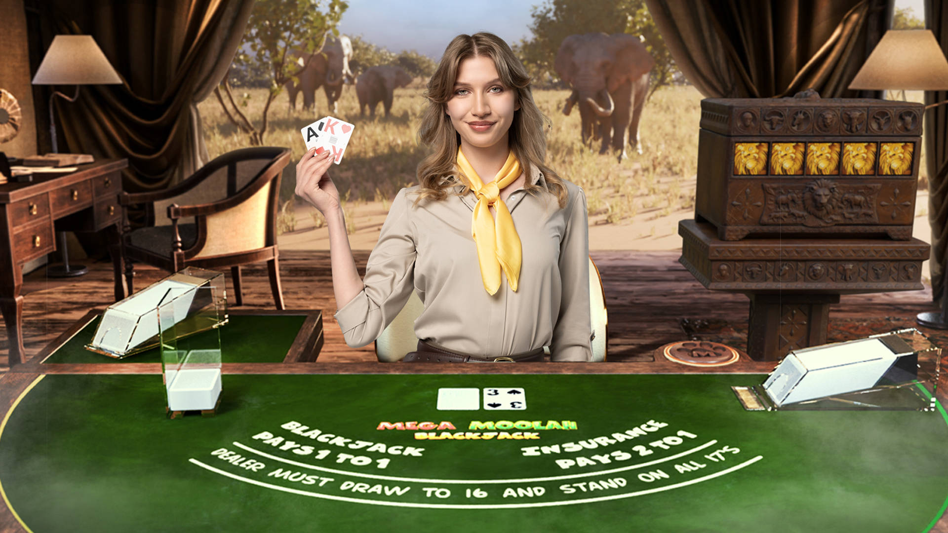 Mega Moolah Blackjack